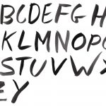 Grunge Stencil Spray Paint Alphabet (PNG Transparent, SVG