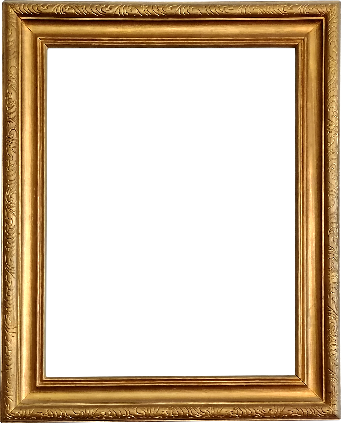 Gold Picture Frame (PNG Transparent) | OnlyGFX.com