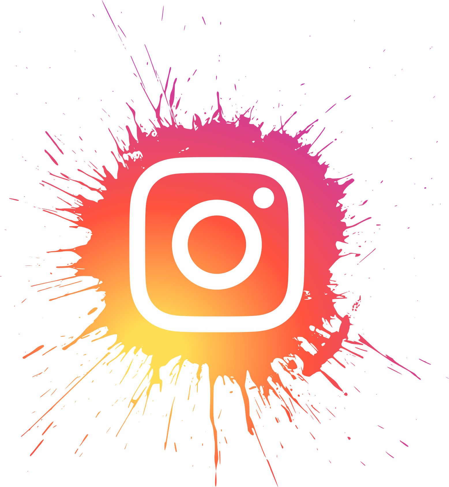 Instagram logo modern paint splash social media PNG | New instagram logo, Instagram  logo transparent, Instagram logo